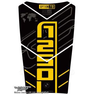 モトグラフィックス MOTOGRAFIX モトグラフィックス MT-TB051KO タンクパッド BLK/YEL BMW R1250GS Adventure 20-21