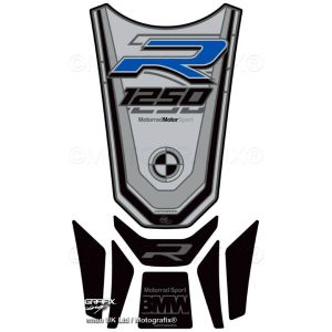 モトグラフィックス モトグラフィックス MT-TB045SB タンクパッド SIL/BLK/GRY BMW R1250R 19-21(Pollux Metallic Matte edition)