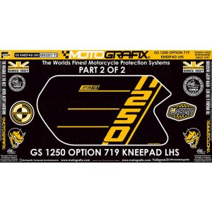 モトグラフィックス MOTOGRAFIX モトグラフィックス MT-KB032KY-P2 ボディパッド KNEE 左側 R1250GS Adventure 21-
