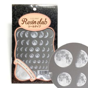 イングカワモト イングカワモト ツメキラ レジンクラブ 月の満ち欠け UVレジン用 RC-MOO-101