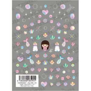 イングカワモト イングカワモト ツメキラ ネイルシール Yumi Ling プロデュース2 マーメイドフェアリーテイル NN-YML-102