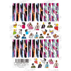 イングカワモト イングカワモト ツメキラ ネイルシール meg プロデュース2 ファッショニスタ NN-MEG-102