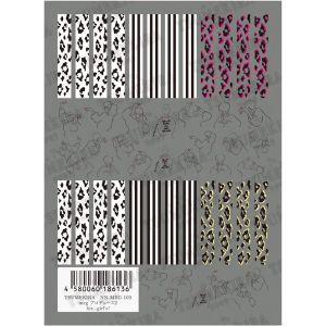 イングカワモト イングカワモト ツメキラ ネイルシール meg プロデュース2 フォーガールズ NN-MEG-103