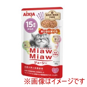 アイシア AIXIA アイシア MiawMiawジューシー 15歳頃からのあじわいまぐろ 60g