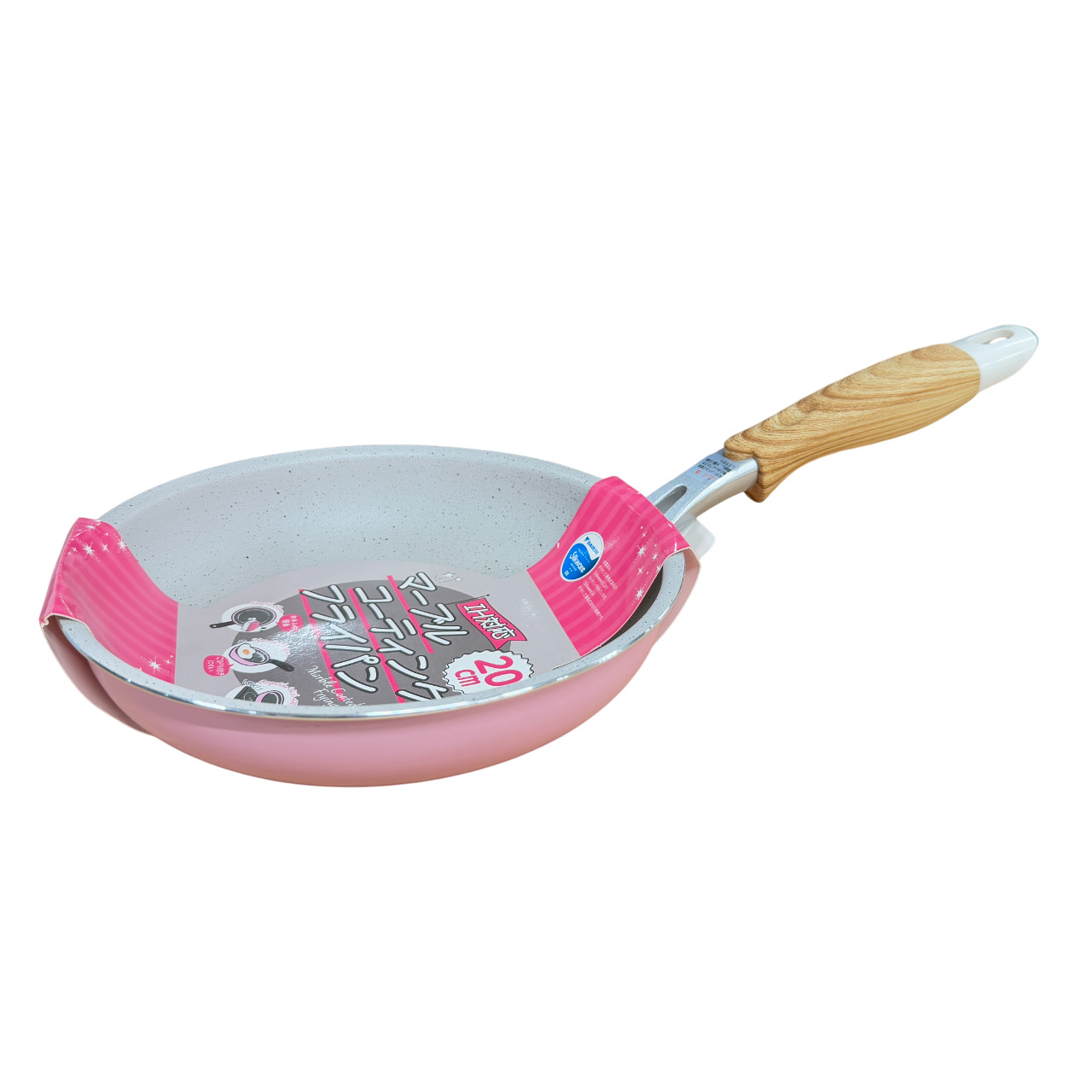 ヒラノトレーディング ヒラノ IH対応 マーブルコーティングフライパン 20cm