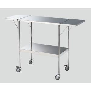 アズワン AS ONE アズワン 8-6502-02 ステンレスワゴン 両天板付き 900×450×950 メーカー直送 代引不可 北海道沖縄離島不可