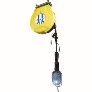 日平機器 日平機器 HEP-610HL-Y リール ランプリール 10M 125V/10A コード引き出し時