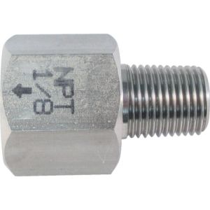 アソー ASOH アソー NF-8311 ステンレス製 変換内外ソケット 外PT1/8×内NPT1/8 ASOH