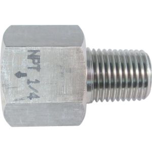 アソー ASOH アソー NF-8322 ステンレス製 変換内外ソケット 外PT1/4×内NPT1/4 ASOH