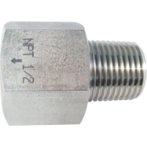 アソー ASOH アソー NF-8344 ステンレス製 変換内外ソケット 外PT1/2×内NPT1/2 ASOH