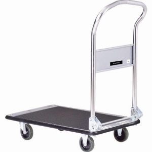 花岡車輛 ダンディ 花岡車輛 UDL-DX-GS スチール台車 ダンディDシリーズ タイプDL 折りたたみハンドル式 サイレントキャスター仕様