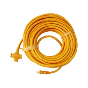 宏和工業 宏和工業 KM25-20 黄 2×2×20m 3口 22Aデカ太