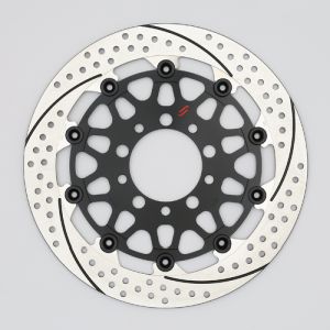 サンスター サンスター EM227WL プレミアムR ホールスリット/L 5.5mm ZRX1200DAEG φ310 セミフローティング