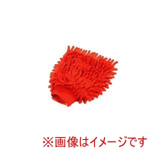 バイクパーツセンター Bike Parts Center  バイクパーツセンター 870102 洗車手袋 赤 マイクロファイバータイプ