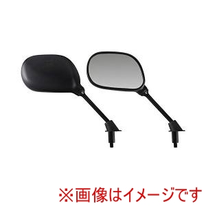 バイクパーツセンター Bike Parts Center  バイクパーツセンター 6048 ロングナットミラー 楕円 10mm 左右セット