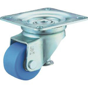 ユーエイキャスター YUEI ユーエイキャスター AF-75 アジャスター付キャスター 自在車 75径 MCナイロン車輪