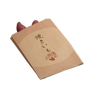 パックスタイル パックスタイル 惣菜袋 焼き芋ガゼット 平袋 未晒【weeco】 1ケース(1000) 00486896 メーカー直送 法人限定 代引不可 北海道沖縄離島不可