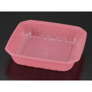 パックスタイル パックスタイル 青果 農産容器 PS BPフルーツ 4L ピンク【weeco】 1ケース(600) 00506570 メーカー直送 法人限定 代引不可 北海道沖縄離島不可