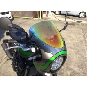 アクリポイント アクリポイント 170061 スクリーン ストリート ミラー Z900RS CAFE18