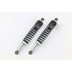 シフトアップ シフトアップ 225330-36-10 リアショック(2pcs/set) モンキーTYPE2 330mm メッキボディ/ブラックスプリング