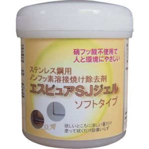 佐々木化学薬品 佐々木化学薬品 SJJEL(SOFT)300G ステンレス溶接焼け除去剤 エスピュアSJジェル 低粘度タイプ 300g