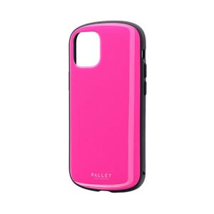 MSソリューションズ LEPLUS MSソリューションズ iPhone 12 mini 超軽量 極薄 耐衝撃ハイブリッドケース PALLET AIR ホットピンク LP-IS20PLAHP