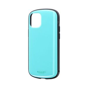 MSソリューションズ LEPLUS MSソリューションズ iPhone 12 mini 超軽量 極薄 耐衝撃ハイブリッドケース PALLET AIR ミントブルー LP-IS20PLAMBL