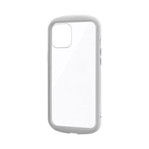 MSソリューションズ LEPLUS MSソリューションズ iPhone 12 Pro Max 耐衝撃ハイブリッドケース PALLET CLEAR Flat ライトグレー LP-IL20PLCLGY