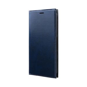 MSソリューションズ LEPLUS MSソリューションズ iPhone 12 Pro Max 薄型PUレザーフラップケース PRIME ネイビー LP-IL20PRINV