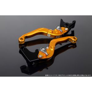 スピードラ SSK SPEEDRA スピードラLVGM025GD-TMGD アジャストレバー 可倒延長式 Mゴールド/Mチタン/MゴールドVULCAN/S 650(15-) NINJA650