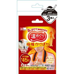 レック LEC レック 極暖 かけぽか 3個入 N00029