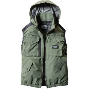 バートル BURTLE バートル AC1154-14-M ACタクティカルベストAC1154-14-Mミルスグリーン メーカー直送 代引不可 北海道沖縄離島不可