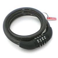 コンテック CONTEC コンテック KT-7 ワイヤーロック 4段ダイヤル式