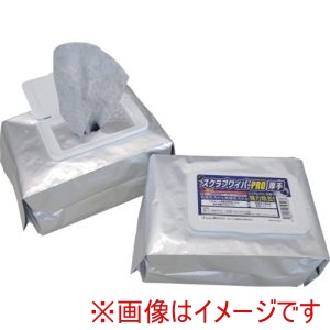 橋本クロス 橋本クロス SWS40 スクラブワイパーPROウェットタイプ 150X200mm 40枚入