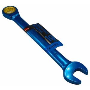 中正機械 マッチョ MacCho MacCho MGW-19 カラーギアレンチ ブルー 19mm 中正機械 マッチョ