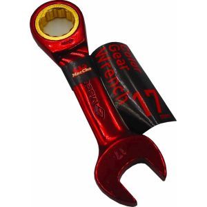 中正機械 マッチョ MacCho MacCho MGW-17S カラーギアレンチ ショート レッド 17mm 中正機械 マッチョ