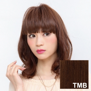 プリシラ プリシラ 前髪 ぱっつんちゃん 耐熱 マロンブラウン FX-01-TMB