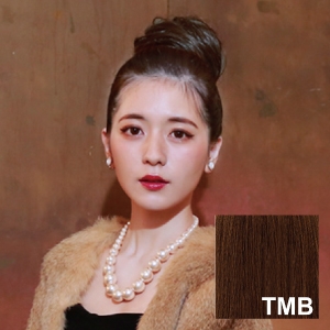 プリシラ プリシラ めちゃ楽 メガ団子 耐熱 マロンブラウン DG-01-TMB