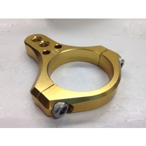 ケイファクトリー K-FACTORY ケイファクトリー 152VZEE0034 アルミ削り出しクランプ ステイゴールドφ43 ZRX1200DAEG