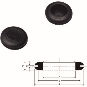 ジャッピー JAPPY ジャッピー GB 19 絶縁ゴムブッシング 100個 JAPPY