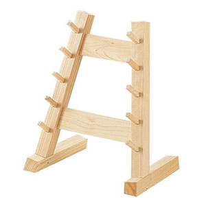 雅うるし工芸 雅うるし工芸 木製 5段 庖丁掛