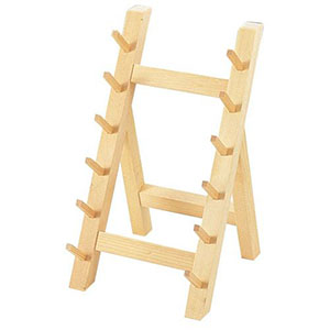 雅うるし工芸 雅うるし工芸 木製 6段 庖丁掛