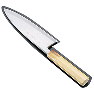 青木刃物製作所 青木刃物 堺孝行 シェフ和庖丁 銀三鋼 出刃 19.5cm ASE04038