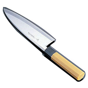 青木刃物製作所 青木刃物 堺孝行 モリブデン鋼 PC柄 出刃 24cm ATK5524