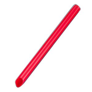 シバセ工業 SHIBASE シバセ工業 SHIBASE タピオカストロー 片先ストレート 裸 12×180mm(130本箱入) 赤 645