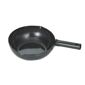 サミット工業 サミット工業 炒める鍋 鉄なべ 北京鍋 24cm IH対応