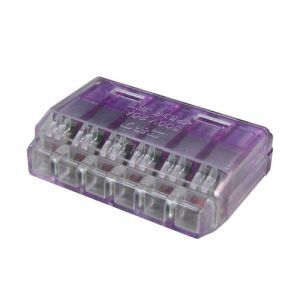 ニチフ端子工業 NICHIFU ニチフ QLX6-05P クイックロック 差込形電線コネクタ 5個