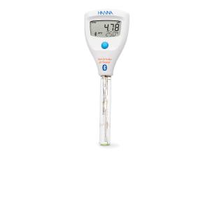 ハンナ インスツルメンツ HANNA Instruments ハンナ HI 9810372 HALO2 ワイヤレスpHテスター 皮膚 頭皮