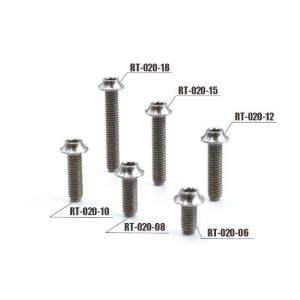 レーヴ･ディー Reve D レーヴ･ディー RT-020-06 SPM チタン製 ボタンヘッドスクリュー M3X6mm/4本入