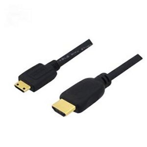 3Aカンパニー 3Aカンパニー AVC-HDMI10MNX10 10個セット ミニHDMIケーブル 1m 4K 3D対応 HDMI-miniHDMI変換ケーブル バルク